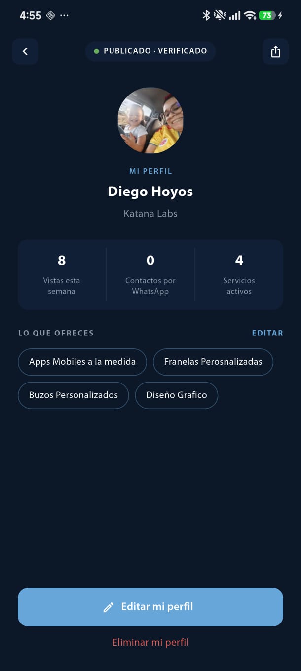 Perfil de un hermano